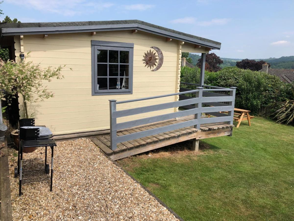 Morlais Log Cabin Lyme Regis Bagian luar foto