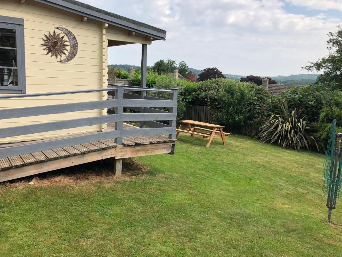 Morlais Log Cabin Lyme Regis Bagian luar foto