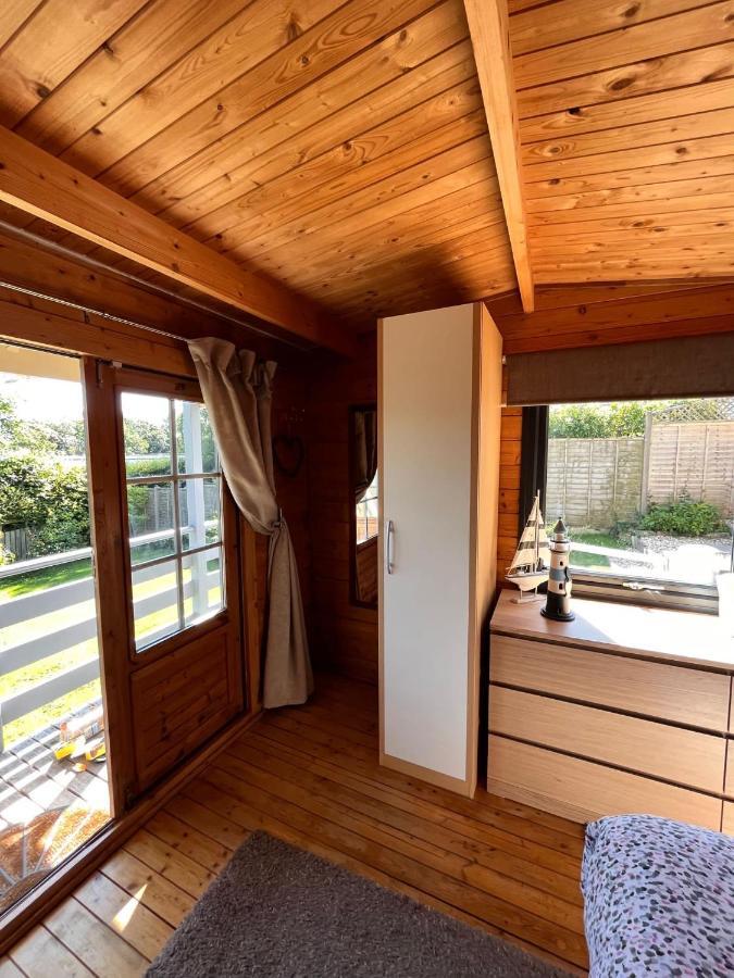 Morlais Log Cabin Lyme Regis Bagian luar foto